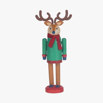 Painted reindeer kids craft