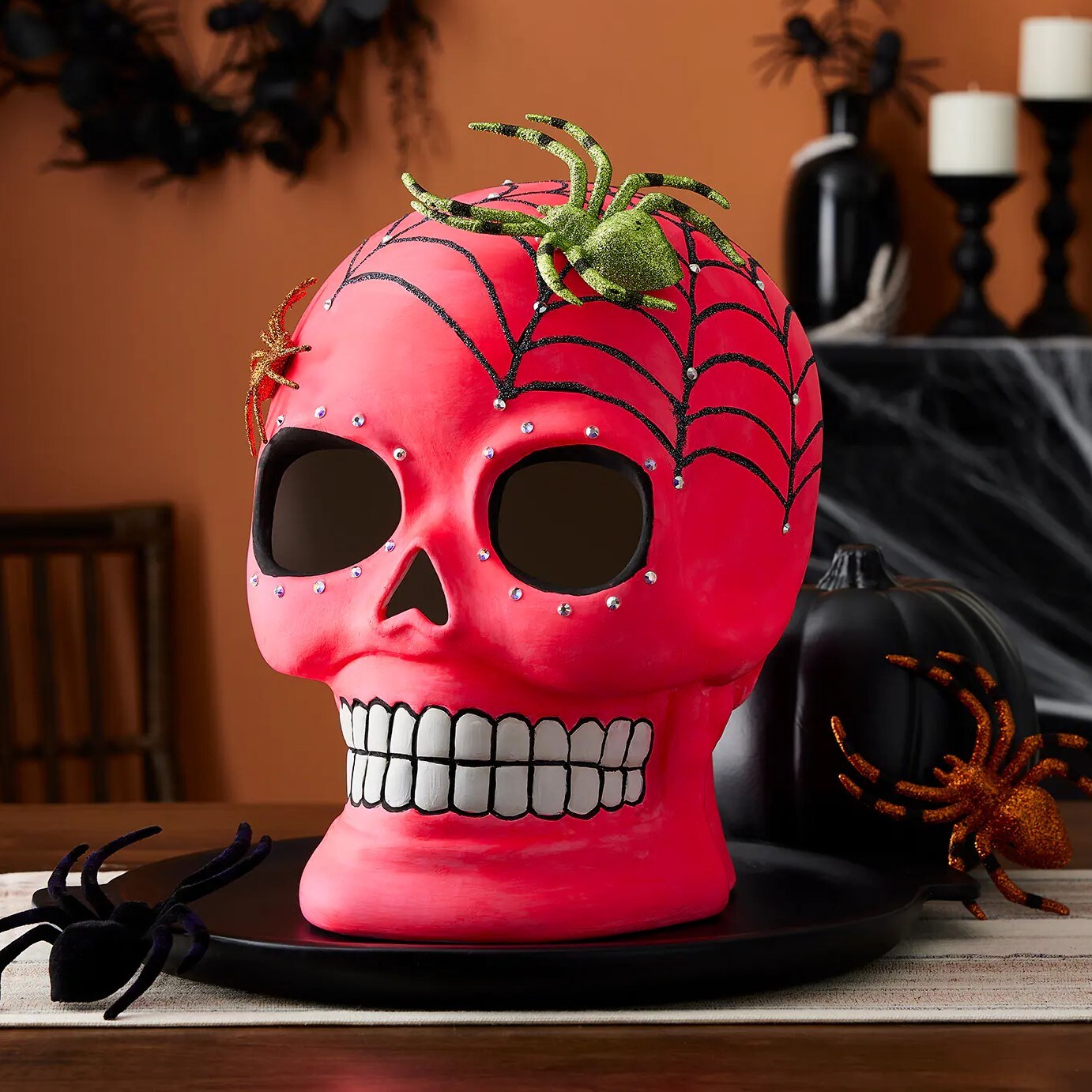 craft paint skull project