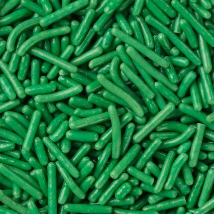 green sprinkles