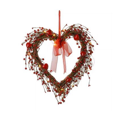 heart shaped grapevine wreath