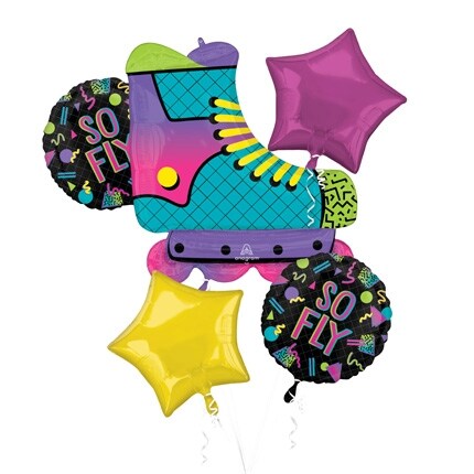skating themed balloon bundle