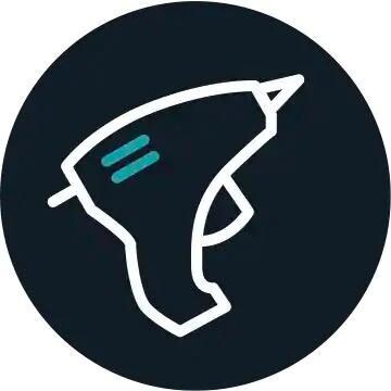 glue gun icon