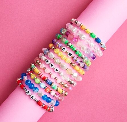 stacked bead friendship bracelets