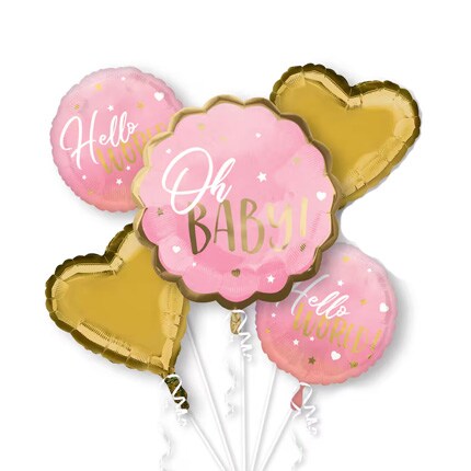 gender reveal balloons for baby girl