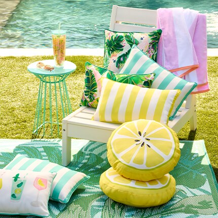 Summer Outdoor Pillows