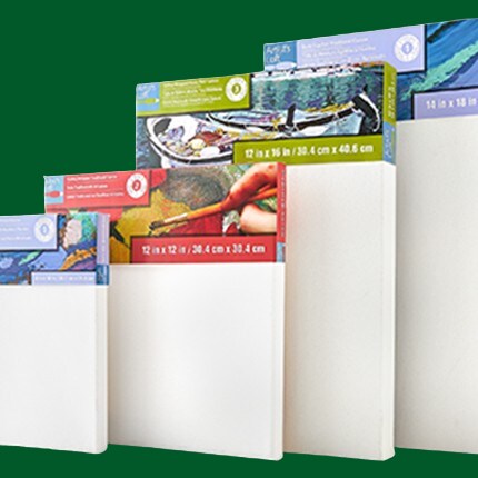 Artist's Loft® Back-Stapled & Gallery Wrapped Canvas