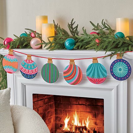 diamond art garland
