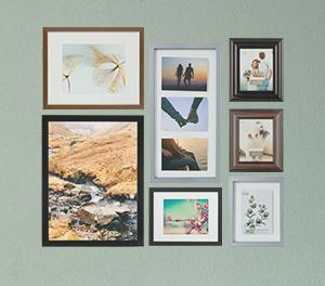 assorted wall frames
