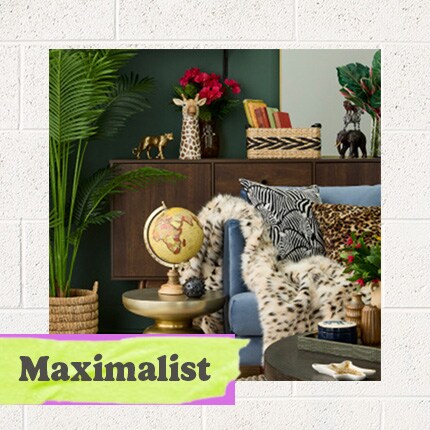 Safari maximalist decor collection