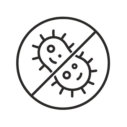 bacteria resistant fabric icon