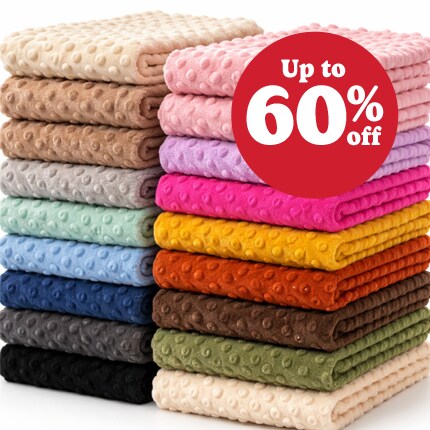 Fabric up to 60% off