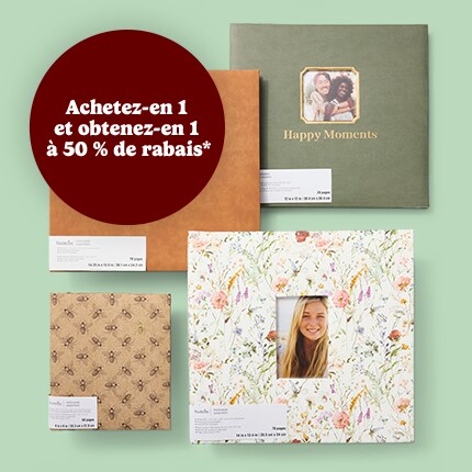 scrapbooks buy 1 get 1 free