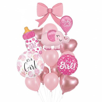 gender reveal balloons for baby girl