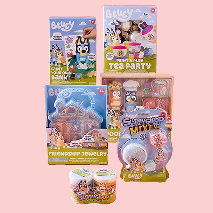 Bluey kids crafts kits