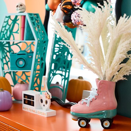 Décorations de table d'Halloween. 