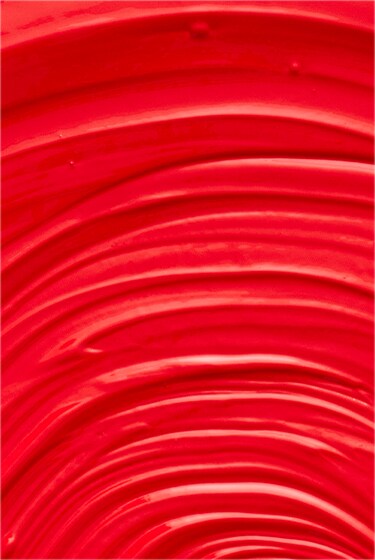 Dripping red, orange & pink paint