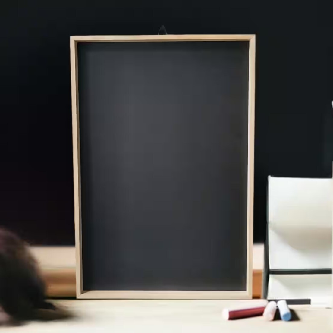 chalkboard surface