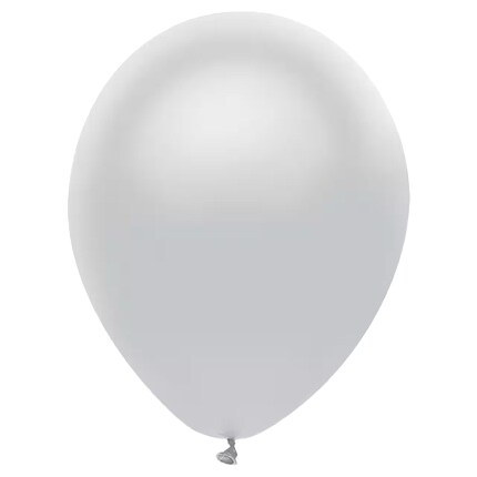 silver balloon