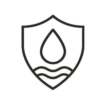 waterproof fabric icon