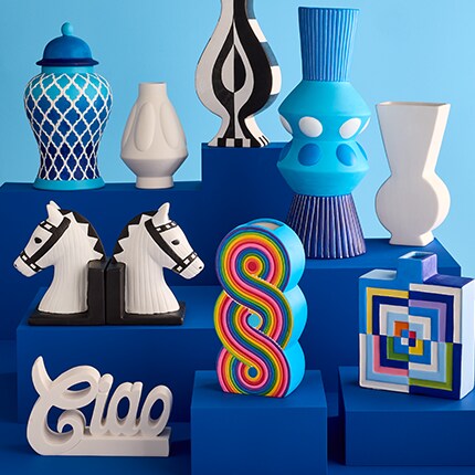 Jonathan Adler ceramic crafts and diamond dot art