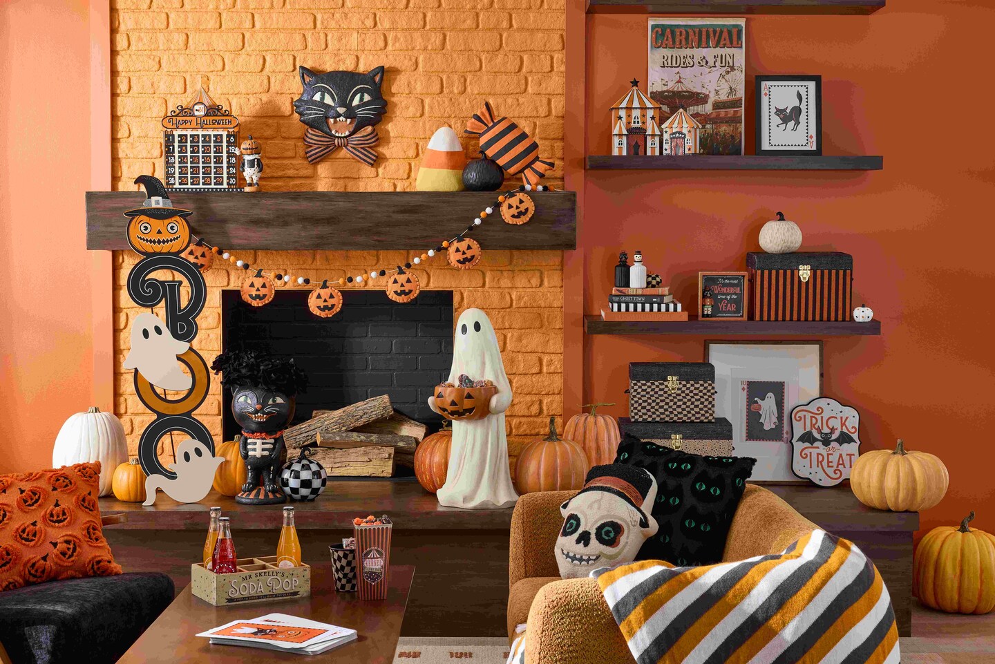 vintage spirits decor