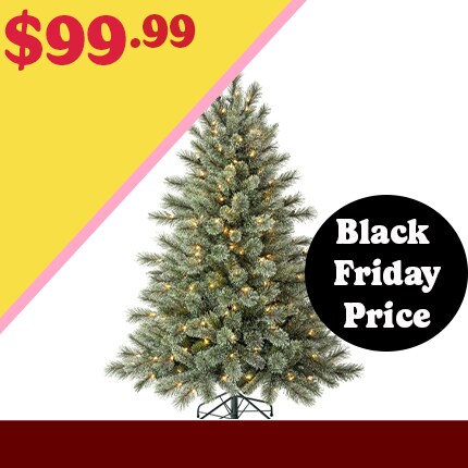 5ft. Pre-Lit Bowen Pine by Ashland $99.99 at Black Friday Pricing