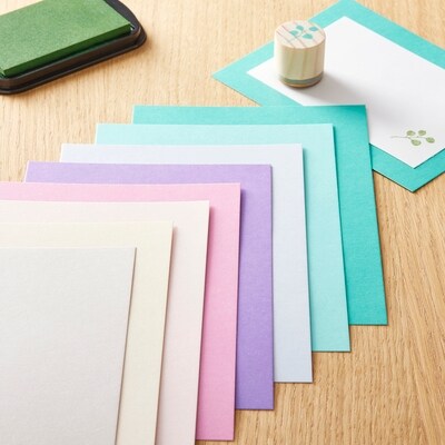 multicolor cardstock sheets