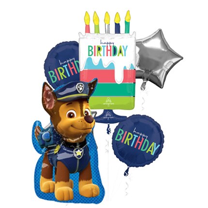 Paw Patrol themed balloons
