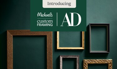 Architectural Digest x Michaels designer frames