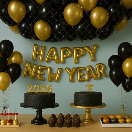 new years party supplies DIY ball drop 