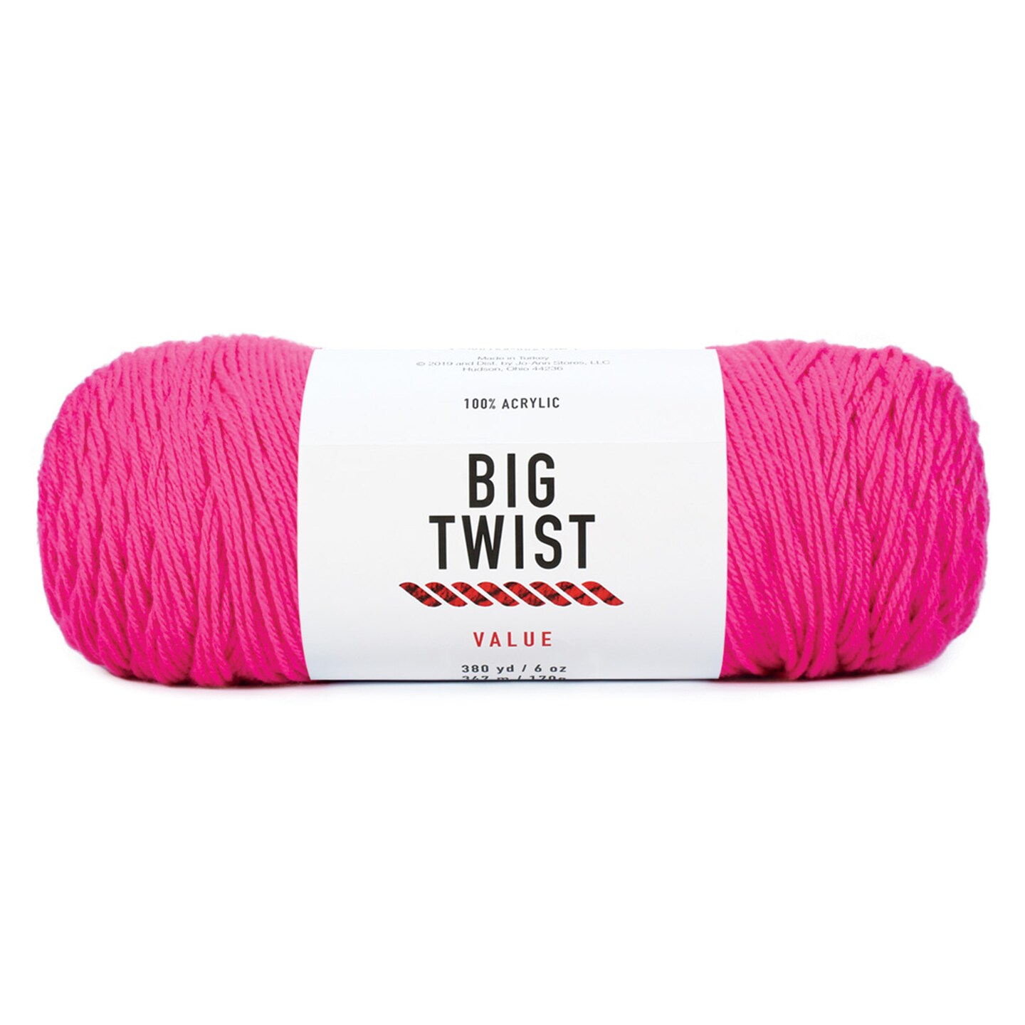 Big Twist Value Yarn in Pink