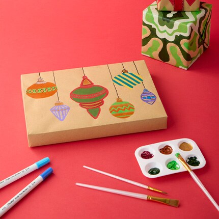 craft painted gift box