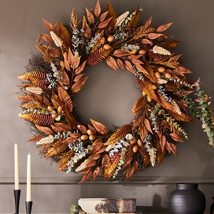 Fall Floral Wreath