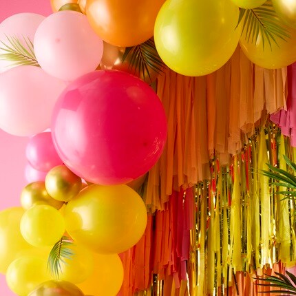 Summer party balloons