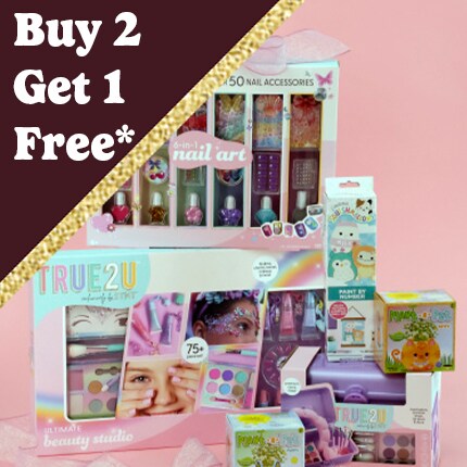 Kids activity kits, nail kits and jewelry kits