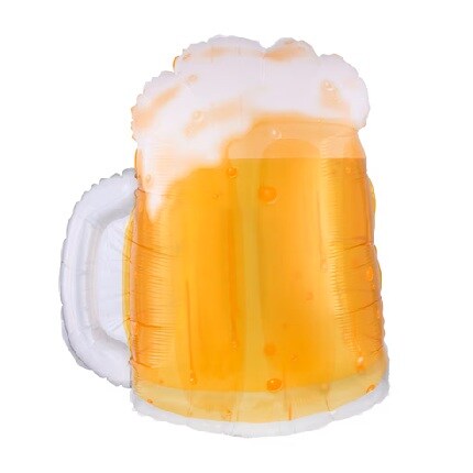 beer mug inflated balloon