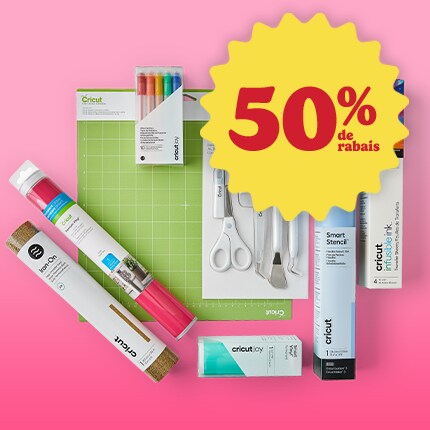 Cricut® Vinyl, Iron-On Rolls, Mats & Tools