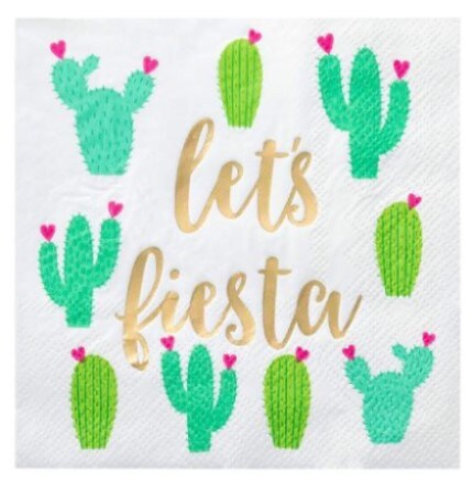 Let's Fiesta napkins