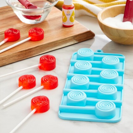 lollipop silicone candy mold