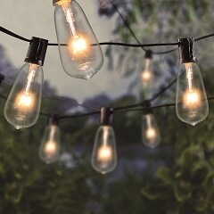 Outdoor string lights