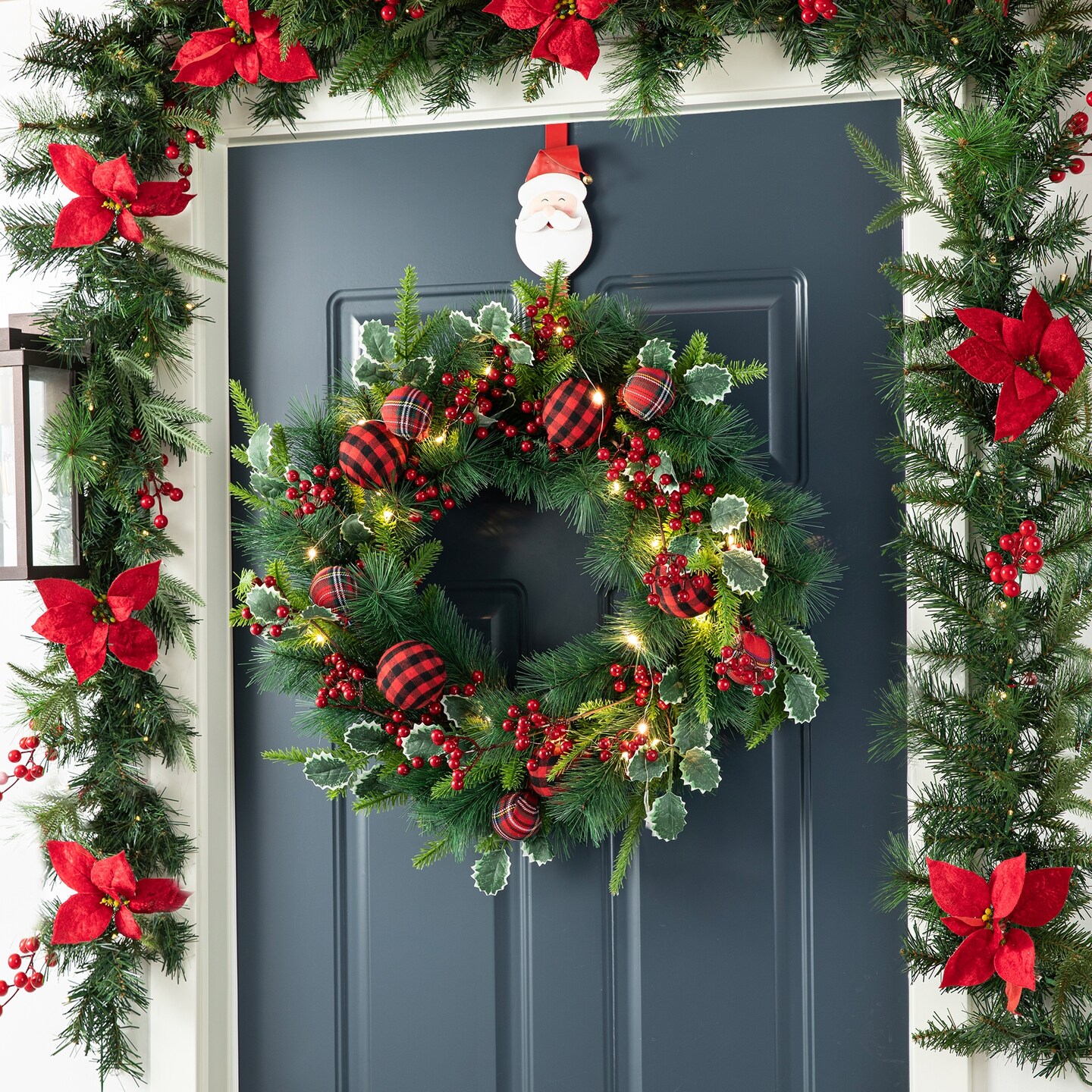 Glitzhome Christmas Wreath