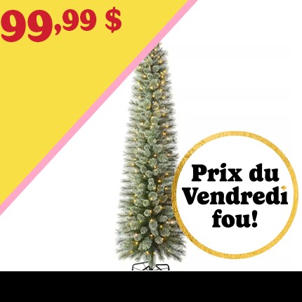 A Christmas Tree with lights