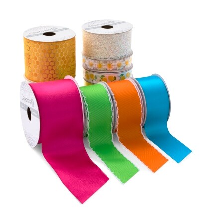 assorted ribbon styles