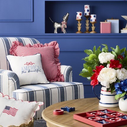 Red, White & Blue Decor