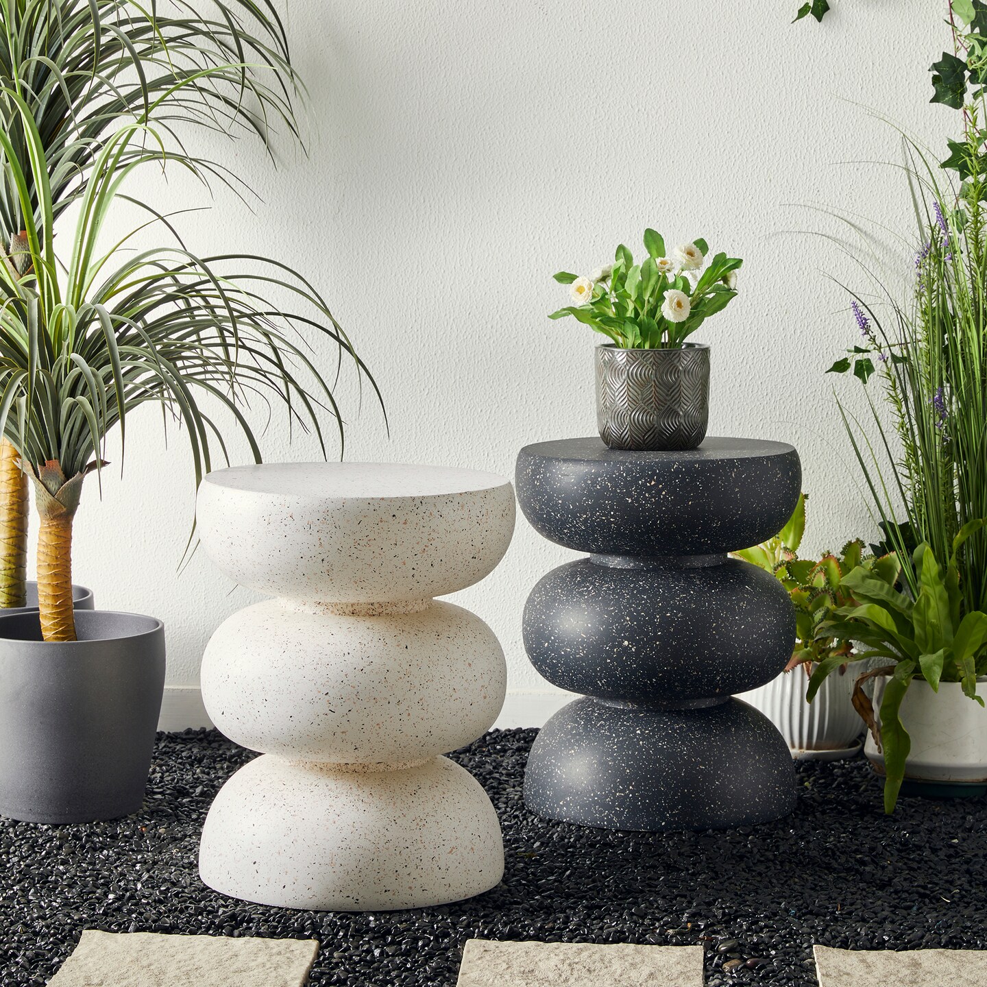 Glitzhome Garden Stools