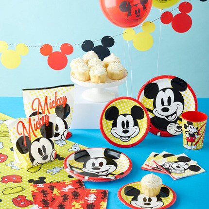 Mickey themed party supplies