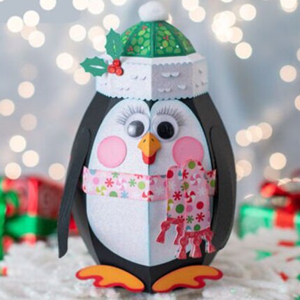 penguin shaped gift box