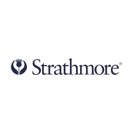 Strathmore brand logo and symbol