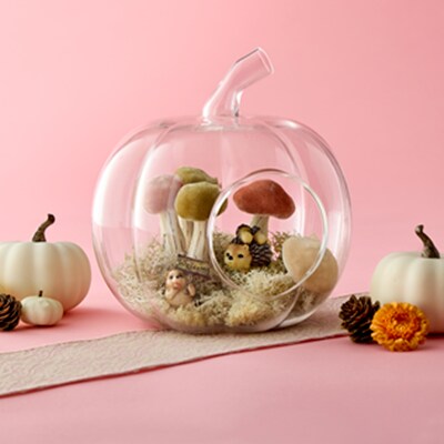 fall Miniature in a clear display tray 