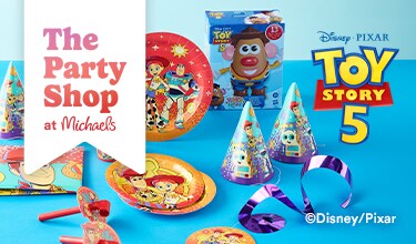 the Party shop new characters - Toy Story